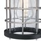 Westinghouse Fixture Wall Outdoor 60W Villa Barone Txtr, Black Indstrl Stl Clear Sd Glass 6122200 - alternate 2